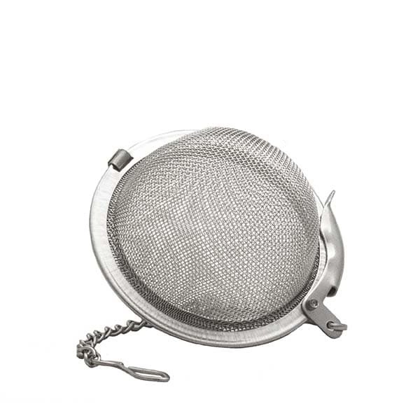 Zaparzacz do yerba mate i herbaty - stalowa kula na łańcuszku