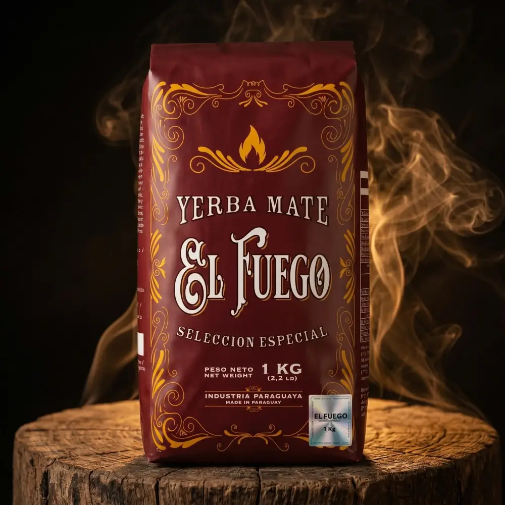 Nowość: El Fuego Elaborada 1 kg – najmocniejsza yerba mate paragwajska w papierowym opakowaniu