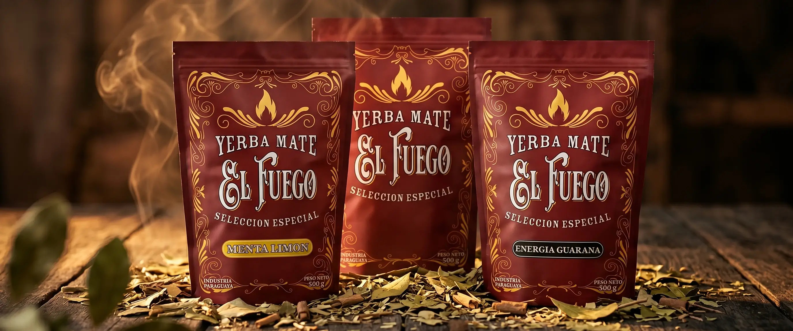 Trzy warianty smakowe yerby El Fuego – prawdziwie mocna yerba mate