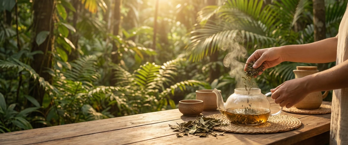 Herbata guayusa jak parzyć – filiżanka naparu z liści Ilex guayusa