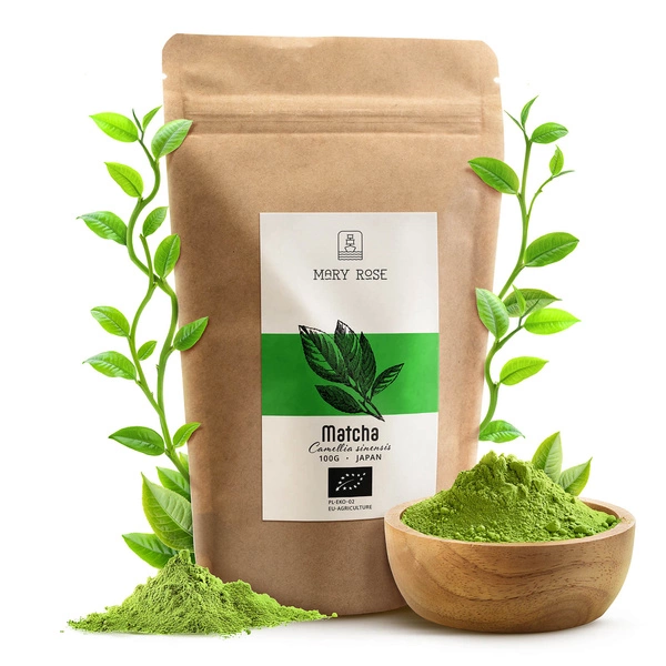 Mary Rose Japońska Herbata Zielona Matcha BIO Kulinarna