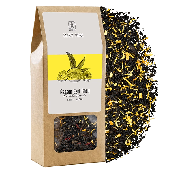 Mary Rose Herbata Czarna Assam Earl Grey