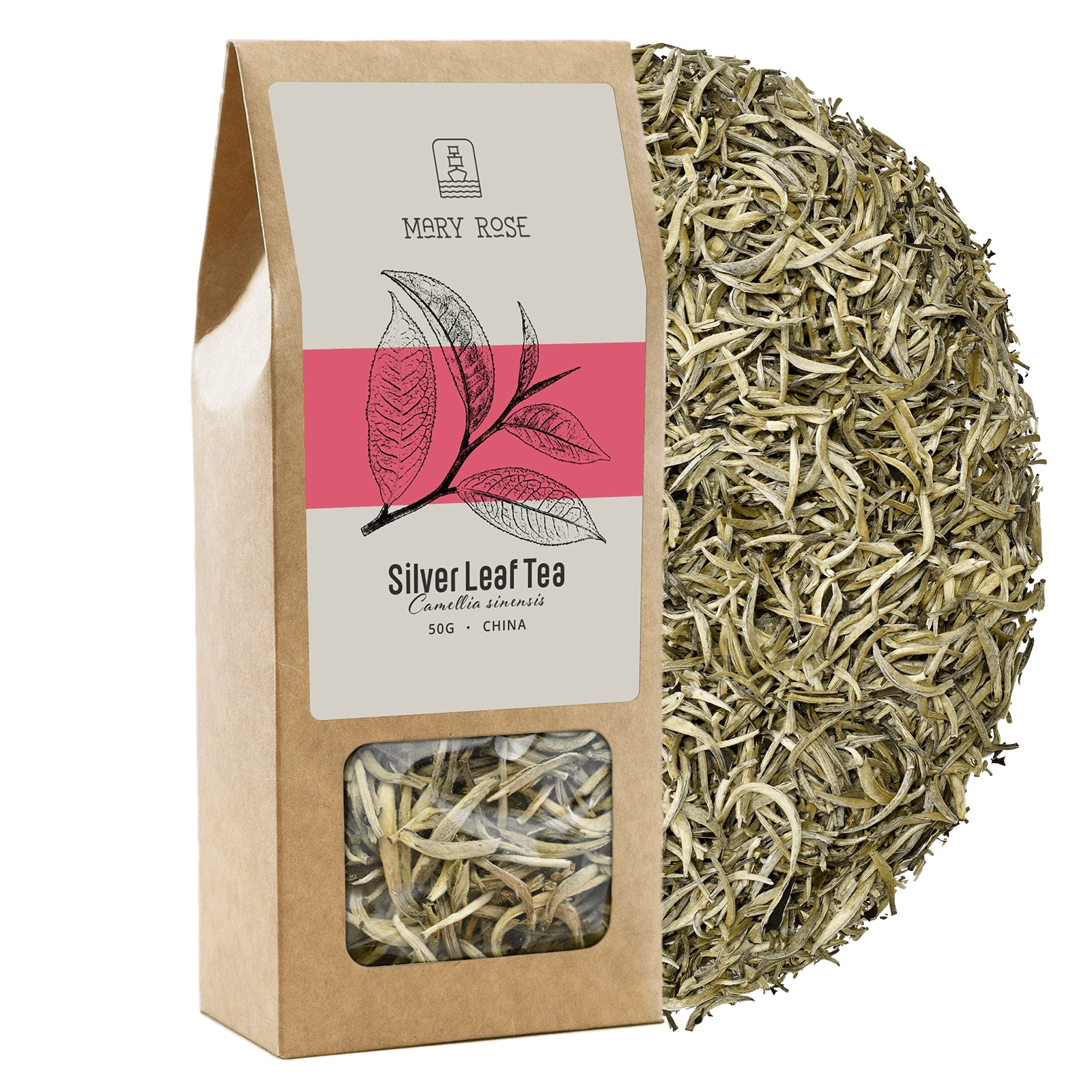 Herbata Biała Silver Leaf Mary Rose