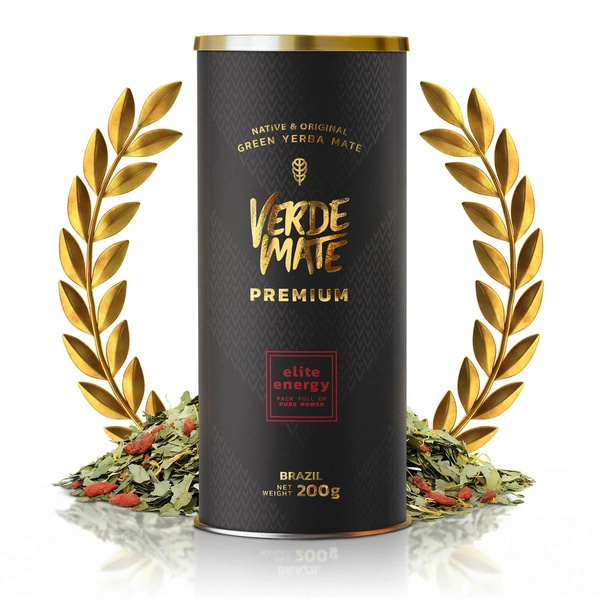 Energetyzująca yerba mate Verde Mate Green Premium Elite Energy