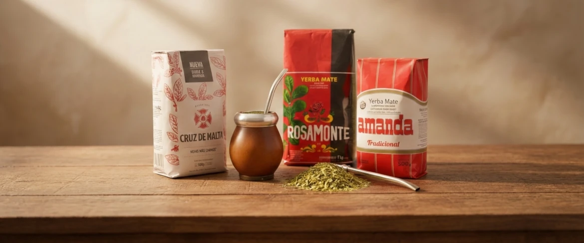 Klasyczne yerba mate argentyńskie – Amanda, Rosamonte i Cruz de Malta