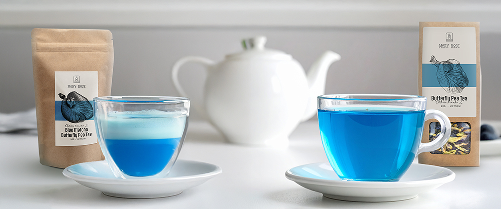 Mary Rose – herbata z kwiatów kllitorii ternateńskiej