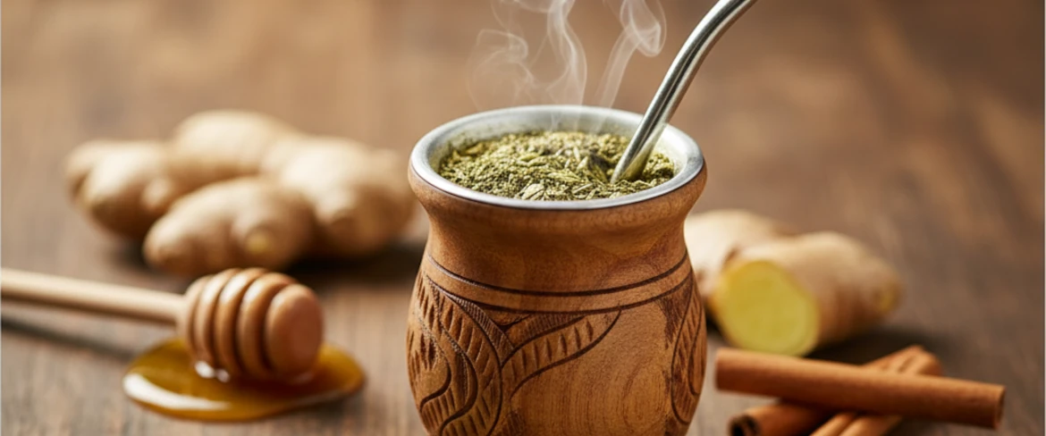 Yerba mate z imbirem