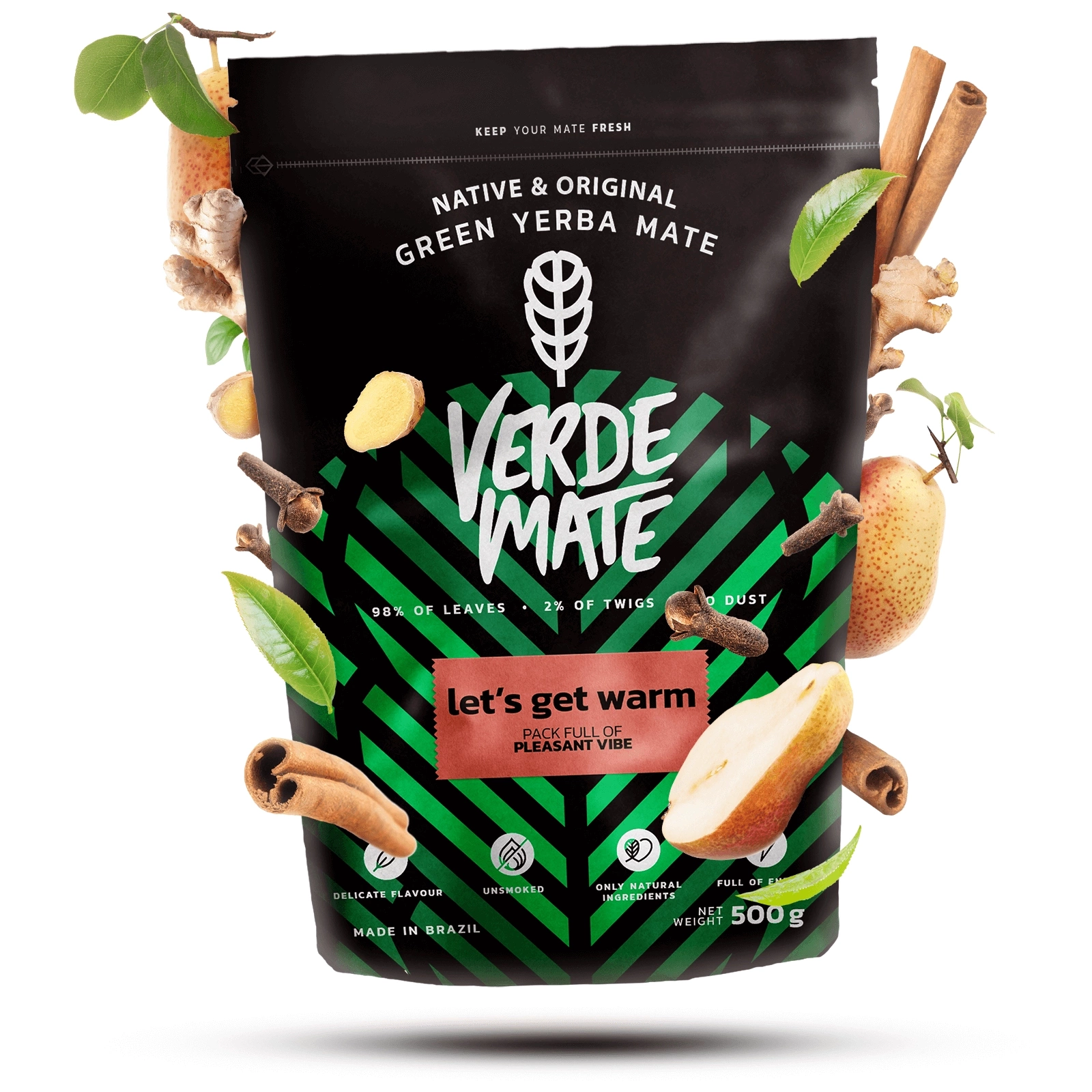 Verde Mate Green Let’s Get Warm yerba mate z imbirem