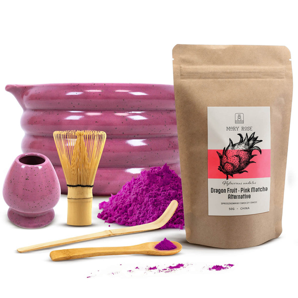 Zestaw do przygotowania Pink Matcha