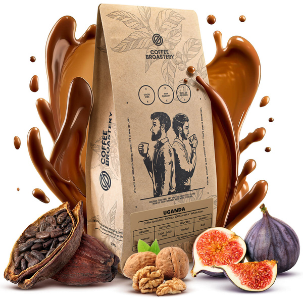 Bro Coffee Roastery - Kawa ziarnista Uganda Kanyenye Speciality 1 kg