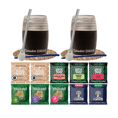 Ogromny Zestaw dla dwojga Yerba Mate Mix 10 x 50 g