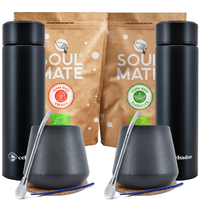 Zestaw Yerba Soul Mate Termos dla dwojga 1000g
