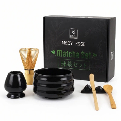 Zestaw prezentowy: akcesoria do parzenia herbaty matcha