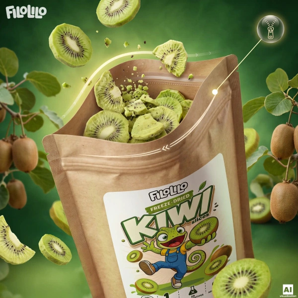 FiloLilo – Kiwi liofilizowane (plastry) 100 g