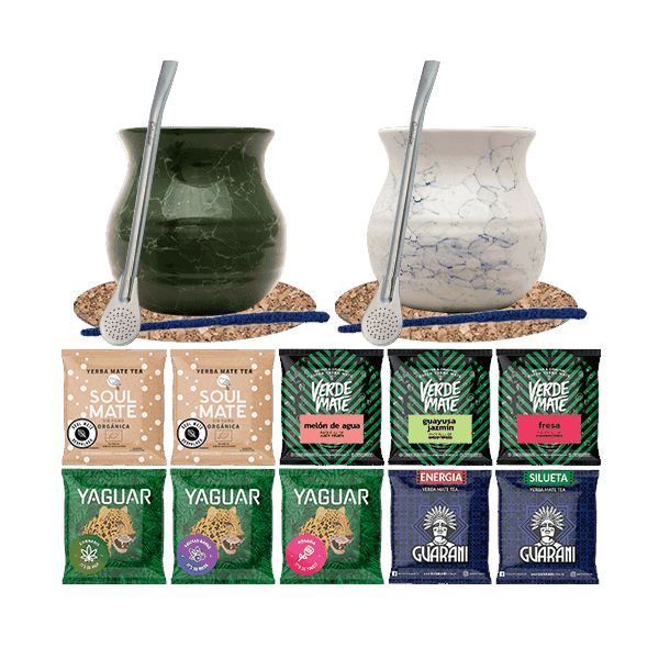 Zestaw 500g Yerba Mate 10 x 50 g dla dwojga