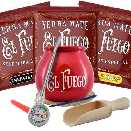 Zestaw Yerba Mate 3x50g Tykwa Bombilla 