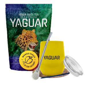 Zestaw Yerba Mate Yaguar Mango Tango 0,5kg 500g