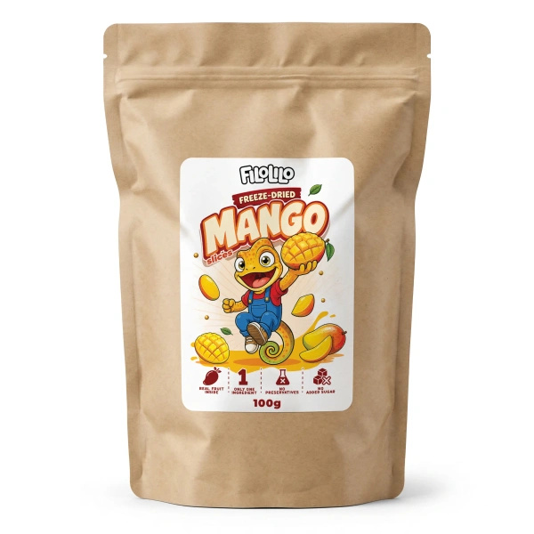 FiloLilo – Mango liofilizowane (plastry) 100 g
