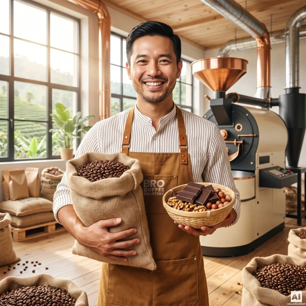 Bro Coffee Roastery – Kawa ziarnista Pure Crema 1 kg