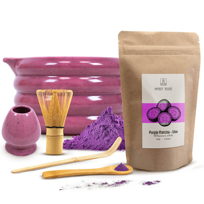 Zestaw do przygotowania Purple Matcha