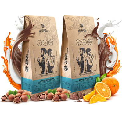 Zestaw kawa Bro Coffee Roastery Brazil Guaxupe 2x1kg (2kg)