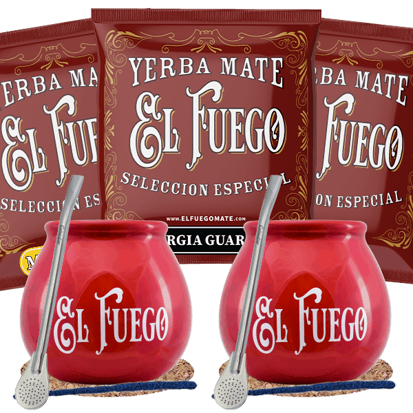 Zestaw Yerba Mate Matero bombilla DLA DWOJGA