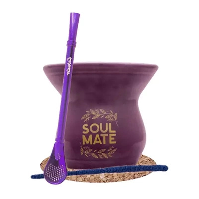 Zestaw Tykwa Pepita do Yerba Mate Bombilla