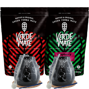 Zestaw Yerba Mate Energia dla dwojga Bombilla 1kg