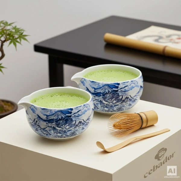 Zestaw do parzenia herbaty matcha