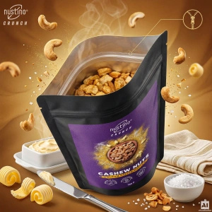 Nustino Crunch – prażone orzechy nerkowca – Golden Salted Butter 200 g