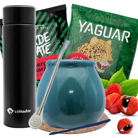 Zestaw Yerba Mate Green Energia 100g TERMOS