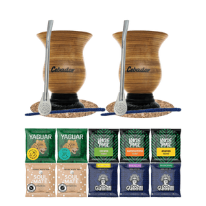 Zestaw Yerba Mate dla Dwojga 10x 50g 500g Matero