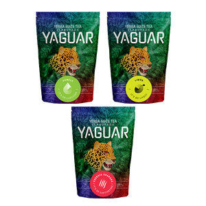 Zestaw Yerba Mate Yaguar różne rodzaje 3x500g