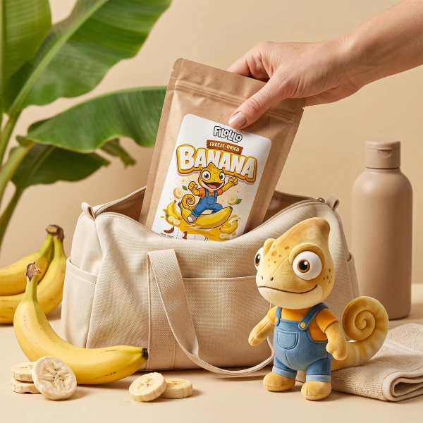 FiloLilo – Banan liofilizowany (plastry) 100 g