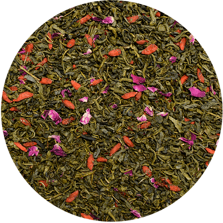 Mary Rose - Herbata Zielona Strawberry Fields w puszce - 50 g