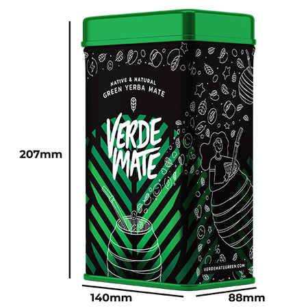 Yerbera – Puszka + Verde Mate Frutos del Bosque 0,5kg 