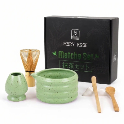 Zestaw prezentowy: akcesoria do parzenia herbaty matcha