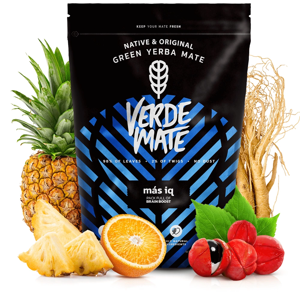 Verde Mate Green Más IQ - opakowanie