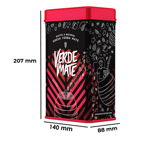 Yerbera – Puszka + Verde Mate Green Energia Guarana 0,5kg 
