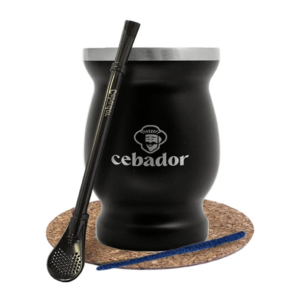 TermoMate Matero termiczne black Cebador bombilla