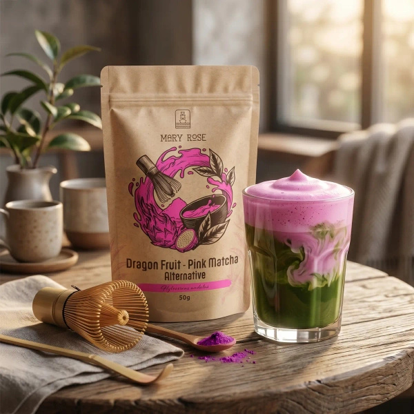Mary Rose – Pink Matcha Alternative – Dragon Fruit (w proszku) 50 g