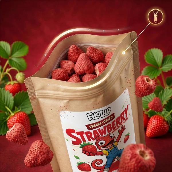 FiloLilo – Truskawka liofilizowana (cała) 100 g