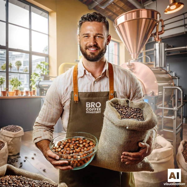 Bro Coffee Roastery – Kawa ziarnista Brazil Samba Premium 1 kg