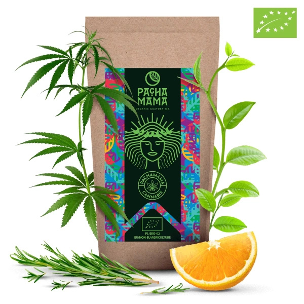 Guayusa Pachamama Cannabis - z organicznym certyfikatem - 100g