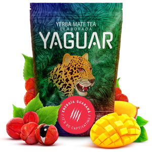 Zestaw Yerba Mate Yaguar Energia Tykwa Gatito 500g