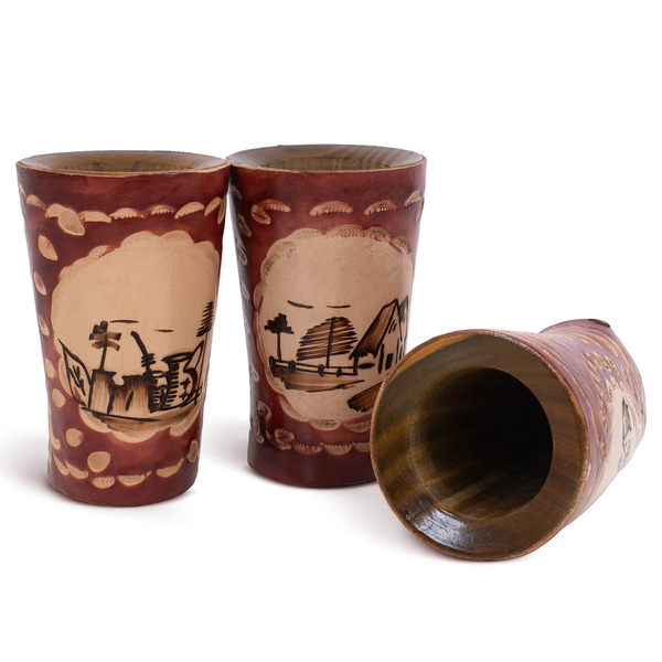 Guampa palo santo - zdobiona