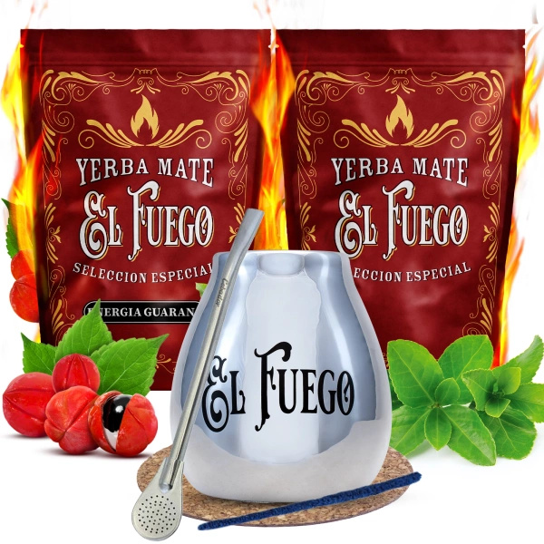 Yerba Mate na start 1KG NAJMOCNIEJSZE GATUNKI El Fuego