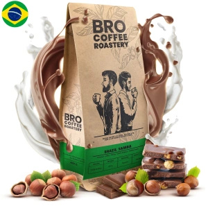 Bro Coffee Roastery – Kawa ziarnista Brazil Samba Premium 400 g