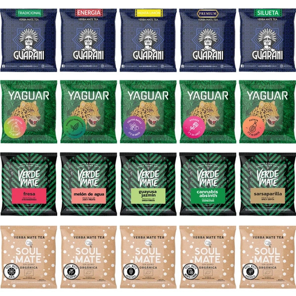 Yerba Mate 1kg Najlepsze Gatunki 20x50g