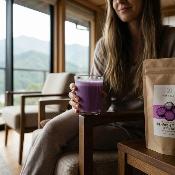 Zestaw do przygotowania Purple Matcha